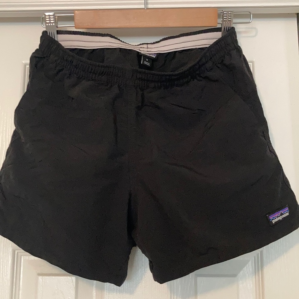 Patagonia Baggies Shorts Small Black Barely Worn